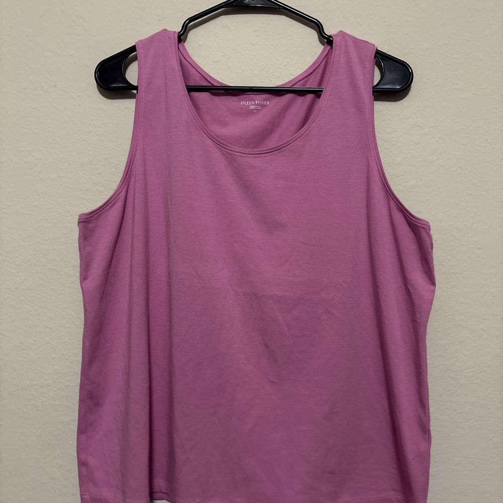 Eileen Fisher Mauve Tank Top